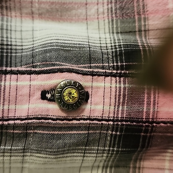 Harley Davidson button shirt - Picture 5 of 7